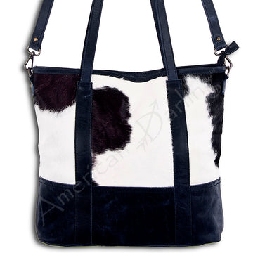 American Darling Tote Hair on Genuine Leather Western Women Bag Handbag Purse | Travel Bags College Casual